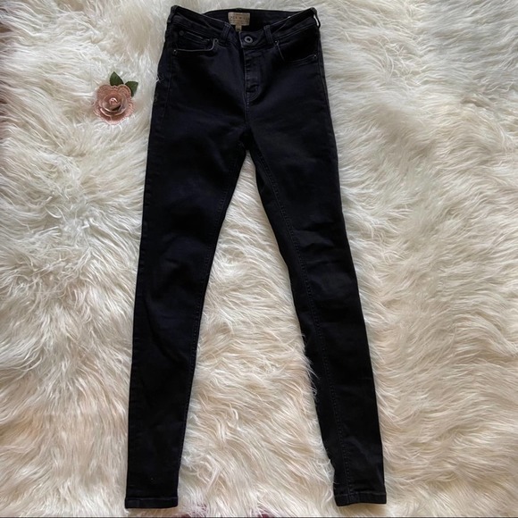Jack Wills Denim - Jack Wills black super skinny jeans size 25